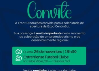 Três Rios recebe Expo Centro Sul até sábado; confira a programação