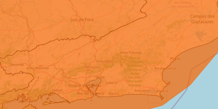 Inmet emite alerta de tempestade para cidades do Sul do Rio e Costa Verde