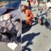 Duas pessoas ficaram feridas em acidente entre caminhonete e bicicleta elétrica em Campos Duas pessoas ficaram feridas em acidente entre caminhonete e bicicleta elétrica em Campos