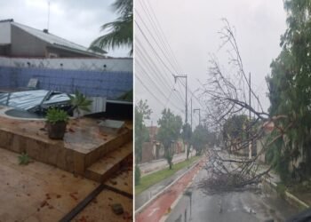Ventos fortes causam transtornos em Maricá e Saquarema