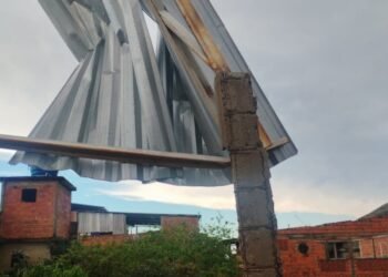 VÍDEO: Chuva causa alagamentos e derrubadas de árvores em Paraíba do Sul