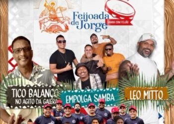 Saiba como comprar ingresso para a ‘Feijoada de Jorge’ em Volta Redonda