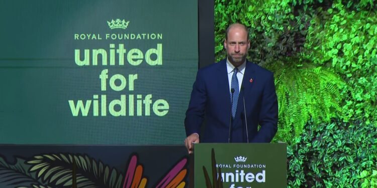 Príncipe William anuncia parceria para proteger os defensores indígenas da Amazônia