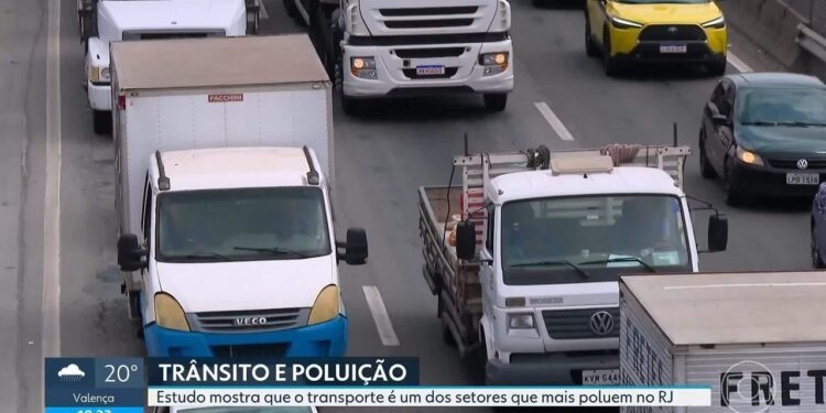 Trânsito intenso agrava poluição e aumenta ilhas de calor no Grande Rio, aponta pesquisa