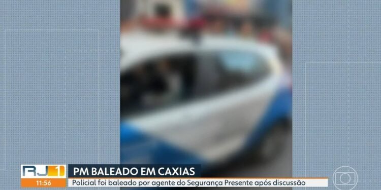PM do Bope baleado por agente de Segurança Presente em Caxias mantém estado grave e é transferido de hospital