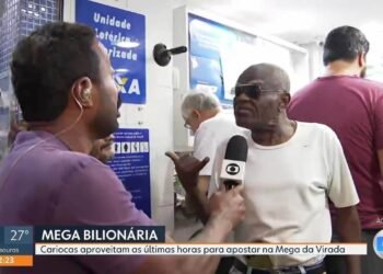 Cariocas fazem filas em loterias para apostar na Mega da Virada e revelam planos