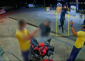 Câmera flagra assaltada à mão armada em Bom Jardim, na RJ-116