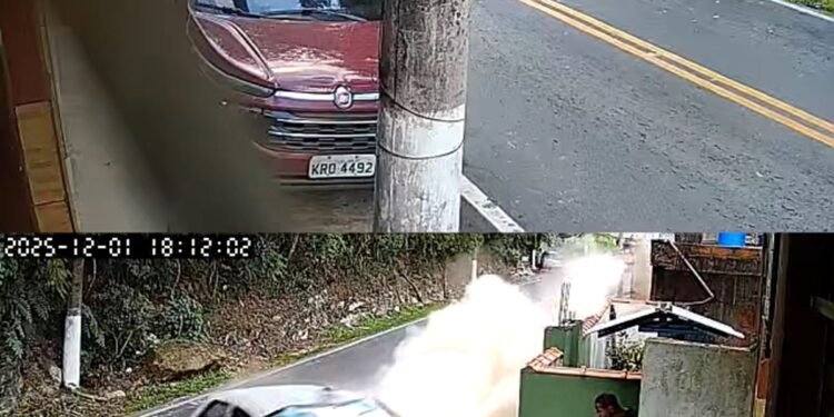 Mulher é atropelada após carro perder controle em Petrópolis