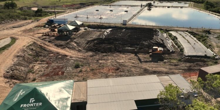 Avançamos as obras da Estação de Tratamento de Esgoto do Jardim Esperança