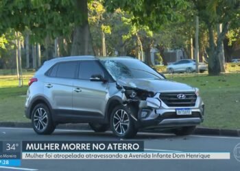 Mulher morre atropelada ao tentar atravessar a via no Aterro do Flamengo