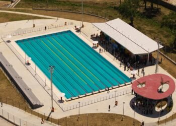 Legado Olímpico: Piscina dos Jogos Rio 2016 é inaugurada no Parque Oeste, em Inhoaíba