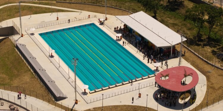 Legado Olímpico: Piscina dos Jogos Rio 2016 é inaugurada no Parque Oeste, em Inhoaíba