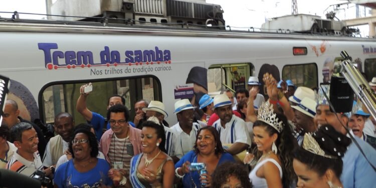 Trem do Samba comemora 30 anos nesse sábado com shows gratuitos e viagem cultural; veja a programação