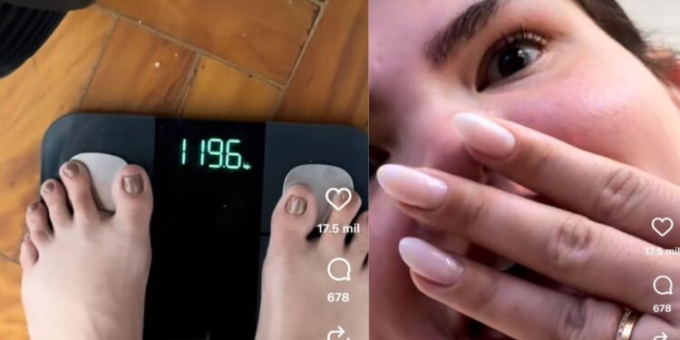 Thais Carla comemora ao descobrir novo peso: ‘Última vez tinha 16 anos