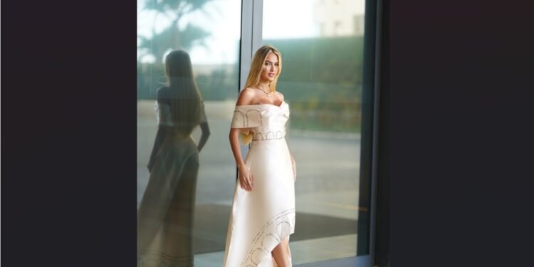 Vestido criado por alunos da Firjan é destaque no Miss Charm 2025