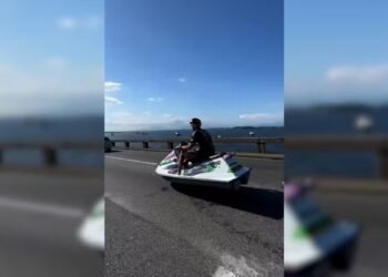 Quem é Lobão, influenciador preso que andou de ‘motojet’ nas vias expressas do RJ