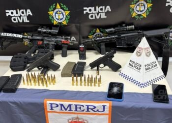 Suspeito morre e 4 ficam feridos durante perseguição em Irajá; 2 moradores são baleados