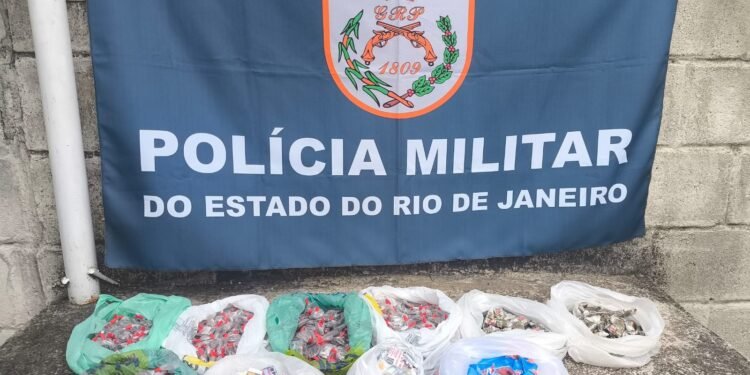 Cerca de 2 kg de maconha são apreendidos em Barra do Piraí