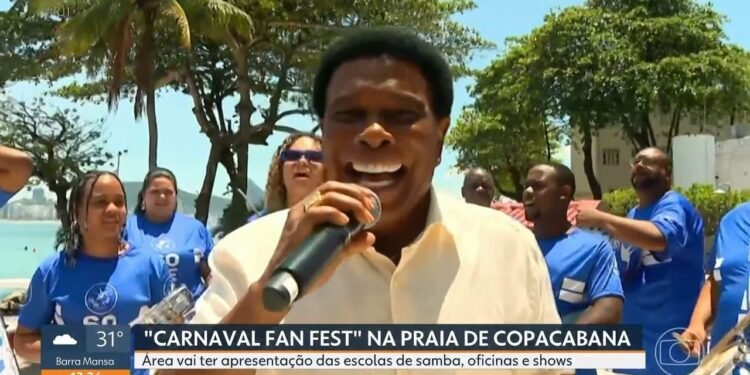 Carnaval Fan Fest estreia em Copacabana com tentativa de recorde de ‘maior bateria do mundo’