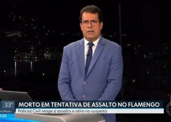 Bandido morre em troca de tiros durante tentativa de assalto ao comissário da Polícia Civil