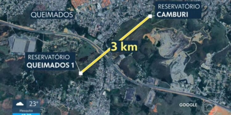 Moradores de Queimados enfrentam falta d’água enquanto reservatórios que custaram milhões não são usados Moradores de Queimados enfrentam falta d’água enquanto reservatórios que custaram milhões não são usados