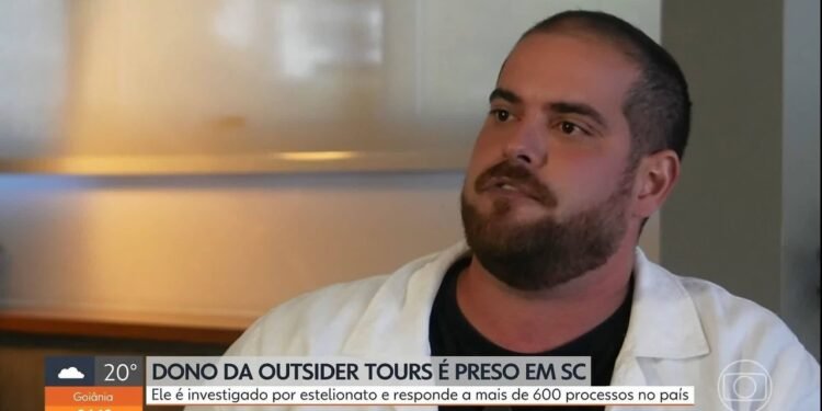Dono da Outsider Tours curtia férias em prédio de luxo quando foi pres