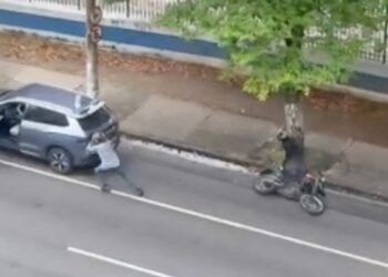 VÍDEO: morador flagra ação do Bope contra assaltantes na Tijuca