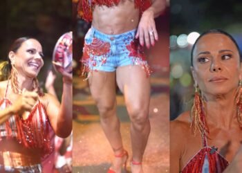 Vivi Araújo: rainha do Salgueiro lembra estreia e biquíni arrebentado