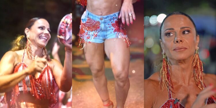 Vivi Araújo: rainha do Salgueiro lembra estreia e biquíni arrebentado Vivi Araújo: rainha do Salgueiro lembra estreia e biquíni arrebentado