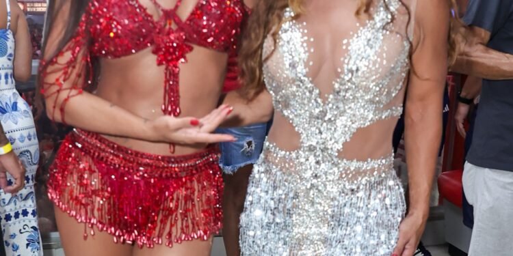 Viviane Araújo, Iza, Lore Improta e mais: famosas ensaiam nas escolas do carnaval do Rio; FOTOS