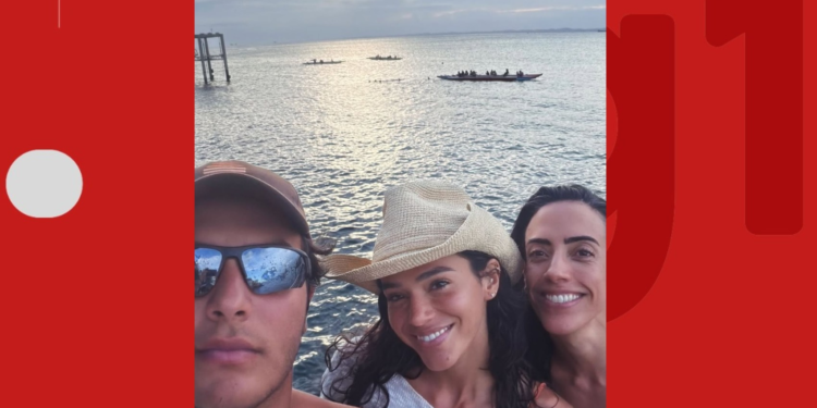 Filho de Ivete Sangalo publica foto com Bruna Marquezine