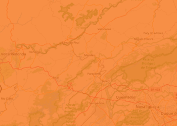 Inmet emite alerta de chuvas intensas para cidades do Sul do Rio e Cós