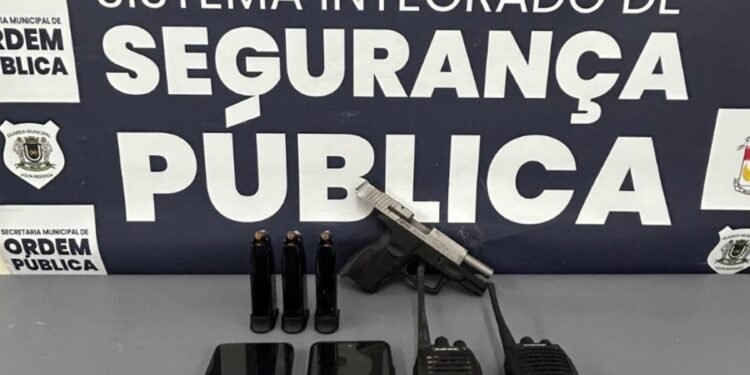 Homem é preso com arma e munições em Volta Redonda