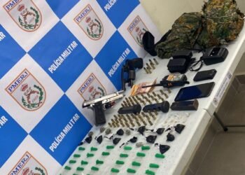 Adolescentes são apreendidos com armas e drogas em Volta Redonda