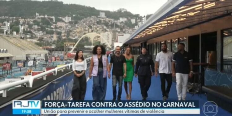 Força-tarefa treina bares e camarotes contra assédio no carnaval