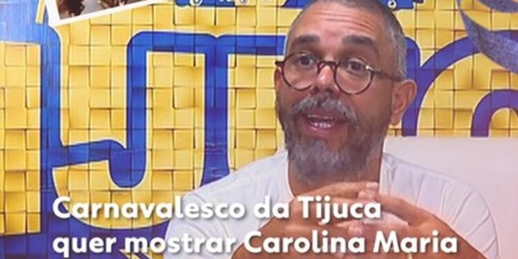 O Carnavalesco da Tijuca tentará mostrar Carolina Maria de Jesus além do sofrimento conhecido em sua obra