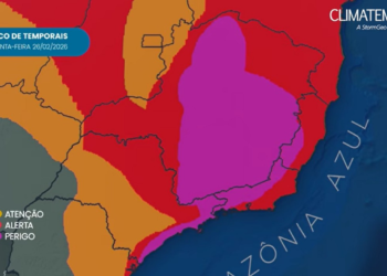 Confira a previsão do tempo em cidades do RJ com a chegada da ZCAS nesta reta final de fevereiro
