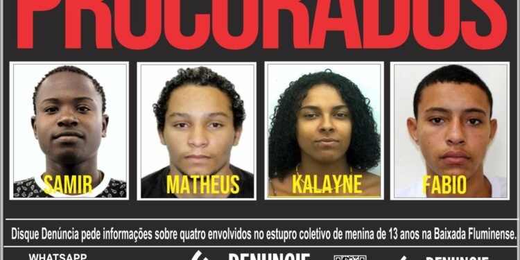 Menina de 13 anos que sofreu estupro coletivo só foi liberada depois que um dos crimes recebeu uma ligação