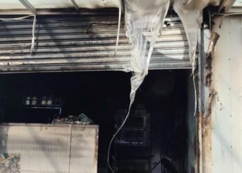 Incêndio impacto e derrota pizzaria em Saquarema