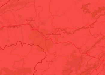 Inmet emite alerta de grande perigo para acumulado de chuvas para cidades do Sul do Rio e Costa Verde