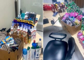 Grupo que furtava lojas em Petrópolis é interceptado pela PRF