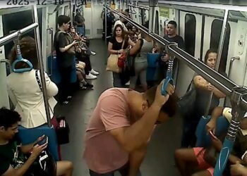 Apontado como autor de série de roubos em vagões do metrô no Rio é preso; vídeo mostra crimes