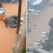 Chuva forte alaga ruas de Itaperuna e arrasta carros e caçamba; VÍDEO