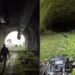 Vídeos mostram pessoas invadindo túnel inacabado na BR-040, Petrópolis