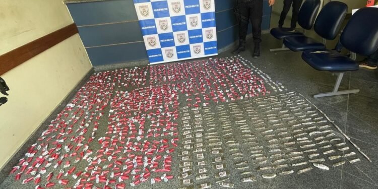 Polícia apreende grande quantidade de drogas em Valença