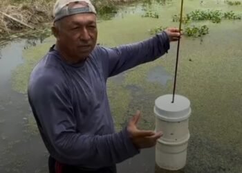 Itaocara: morador cria sistema artesanal para monitorar chuva