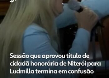 Votação de título para Ludmilla tem confusão na Câmara de Niterói: ‘Parece que é crime no Brasil ser branco’, diz vereadora