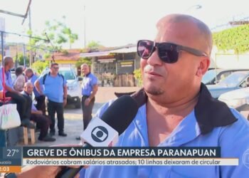 Greve da Viação Paranapuã: ônibus param na Ilha do Governador