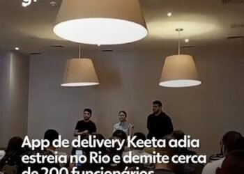 App de delivery Keeta adia estreia no Rio e demite funcionários
