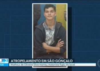 Polícia procura motorista que atropelou estudante em São Gonçalo; jovem teve morte cerebral